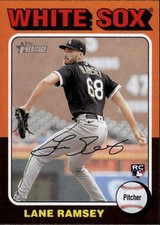 2024 Topps Heritage Lane Ramsey #353 Chicago White Sox 3D