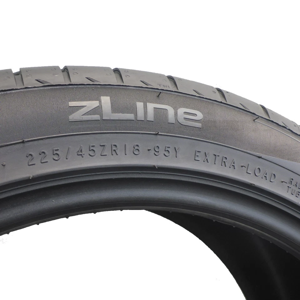 1 x NOKIAN 225/45 R18 95Y XL ZLine Sommerreifen 2015 7mm - Bild 3 von 4
