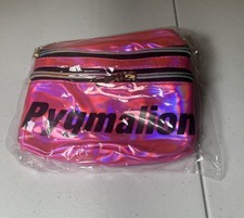 Krewe of Pygmalion Mardi Gras Pink Holographic Fanny Pack Waist Bag Purse NEW