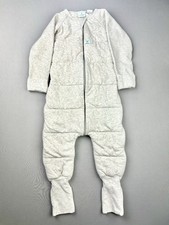Ergo Baby Pouch Size 2-3 Oatmeal Heather Sleep Bodysuit Pajamas