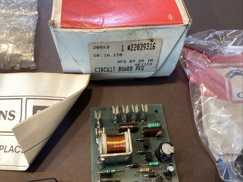 NOS NEW OEM GM Delco Wiper Motor Pulse Board S10 Blazer Jimmy 22039316 Free Ship - Picture 2 of 5