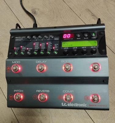 Pédale multi-effets TC Electronic Nova System pour guitare - Photo 1/4