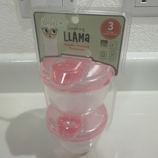 Baby Milk Powder Formula Dispenser Feeding Storage Container x2