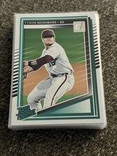 2025 Donruss #181 Tyson Neighbors Rated Prospect San Diego Padres