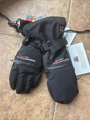 Handschuhe Skihandschuhe Warm Frauen Winter Ziener Schwarz