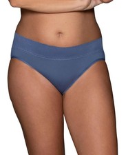 VANITY FAIR Effortless Lace Waistband Blue Hipster Panty Womens Sz S   No Tag