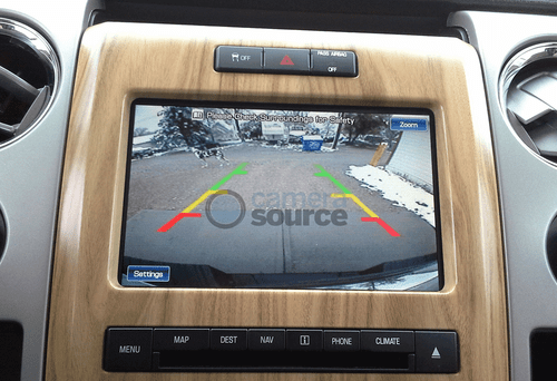 04-14 F-150, Super Duty* Chrome Tailgate Handle Back Up Camera for RCA Display - Picture 2 of 2