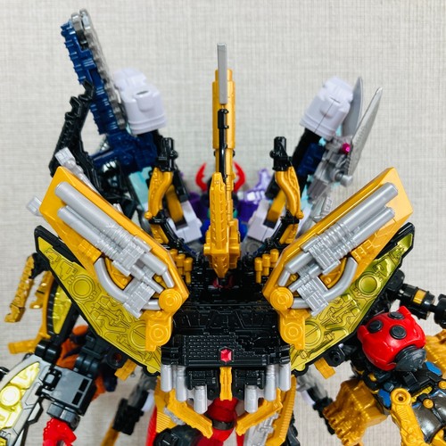 Bandai Japan Mini Pla Megazord Power Rangers Super Sentai King Ohger set completo - Foto 5 di 19