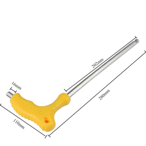 Ball End T-Handle Hex Key 2mm-14mm Hexagon Keys Metric Allen Allan Wrench CR-V - Picture 13 of 16