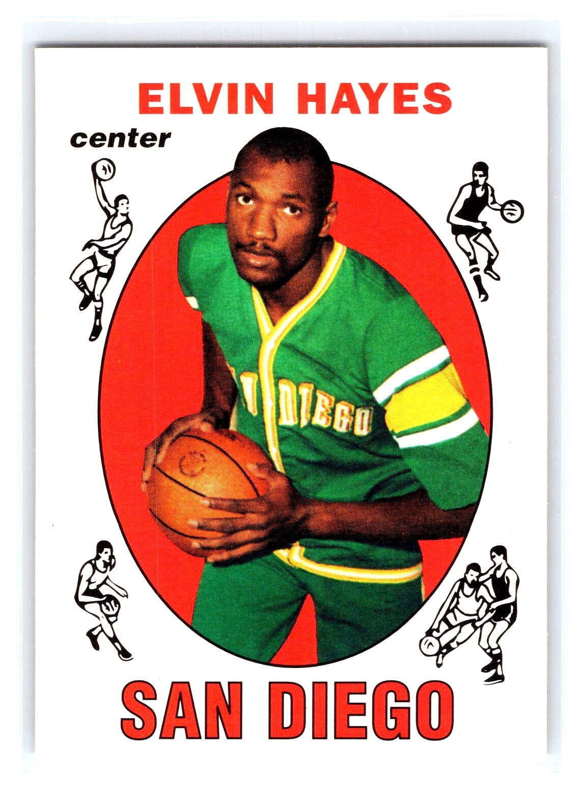1996 Topps Stars Rookie Reprints Members Only #75 Elvin Hayes San Diego