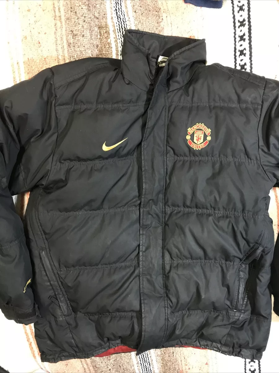 vloek Voorrecht Ontwijken Nike Manchester United Vintage puffer xl coat down jacket j.s. Park | eBay