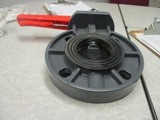 Butterfly Valve HERSHEY 2-1/2" 150 psi UPVC Lug Style Lever Operated | EPDM Seat