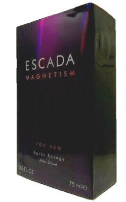 ❤️ ESCADA MAGNETISM,AFTER SHAVE, 2.5 Fl.oz.75ml,SPLASH,sealed