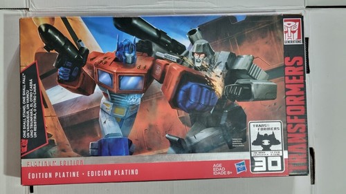 TRANSFORMERS OPTIMUS PRIME & MEGATRON Figure PLATINUM EDITION, packaging creased - Picture 8 of 14