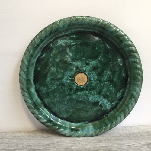 Canadian Blue Mountain Pottery Large Sonoco Celebrating 50 Years Charger 30cm - Picture 8 of 9