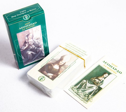 Baraja de cartas Tarot Da Vinci 78 Leonardo guía ruso Yasen Chisliev, Atanasov - Imagen 3 de 12