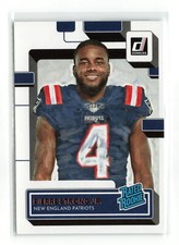 PIERRE STRONG JR #341 2022 PANINI DONRUSS PATRIOTS PORTRAIT RATED ROOKIE