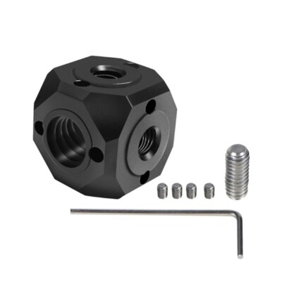 Alloy Tripods Screw Hole Rotating Connectors for Plumbing Installation and More
