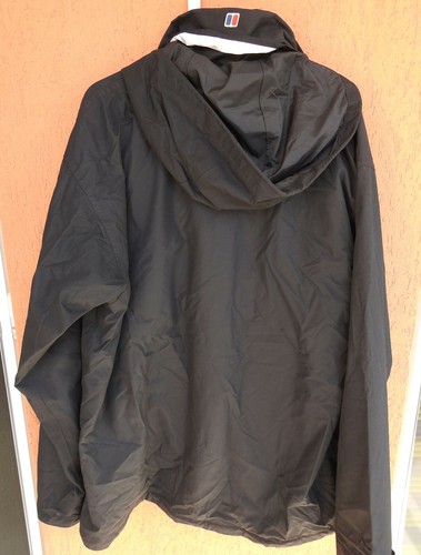 BERGHAUS AQ2 Waterproof Jacket Hooded Black Outdoor Ski Mountain Size 2XL - Picture 9 of 12
