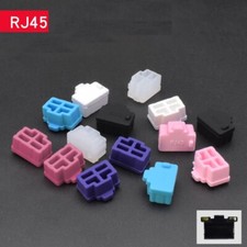 Soft Silicone RJ45 Port Cover Dust Plug Baffle Protector Dust Cover Laptop LAN