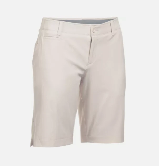 Pantalones Cortos Under Armour Para Mujer PEQUEÑOS UA Eslabones de Golf Ajustados 9" Foto 3 de 4