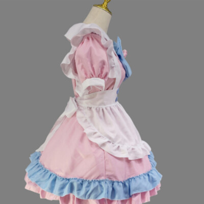 open lace back dress Amazon.com: Wannsee Japanese Anime 6Pcs Lolita French Maid Apron Fancy Dress  Cosplay Costume Gloves Headwear Socks set(Pink XL) : Clothing, Shoes &  Jewelry main image 1