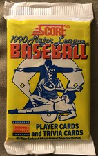1990 Score Pack Ivan Calderon White Sox Top Moises Alou Pirates Rookie RC Back