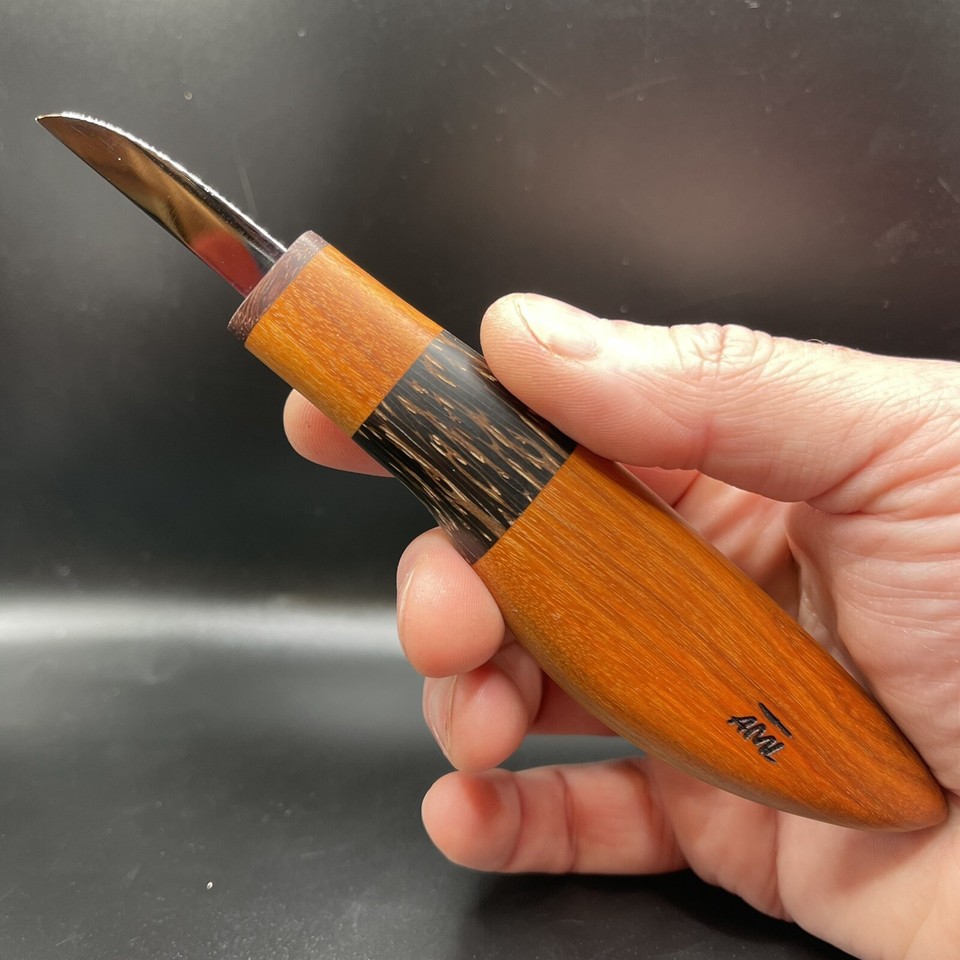 AML Knives, Brand New, wood carving knife. 1 1/2” Blade. Sharp! | eBay