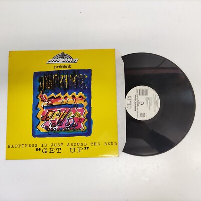 Happiness Is Just Around The Bend Get Up VINYL 33 RUNDEN 12'' SLF 105 ELEKTRONIK