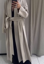 Zara : Sand Zw Kimono Trench Coat : 8288/022 : Uk Buyers_get It Faster!!