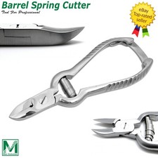 Barrel Spring Chiropody Toenail Cutter Heavy Duty For Thick Nails Clipper Nipper