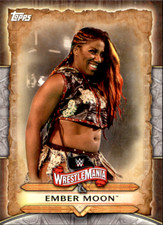 EMBER MOON 2020 Topps WWE Road to Wrestlemania Roster #WM-23 Wrestling Card