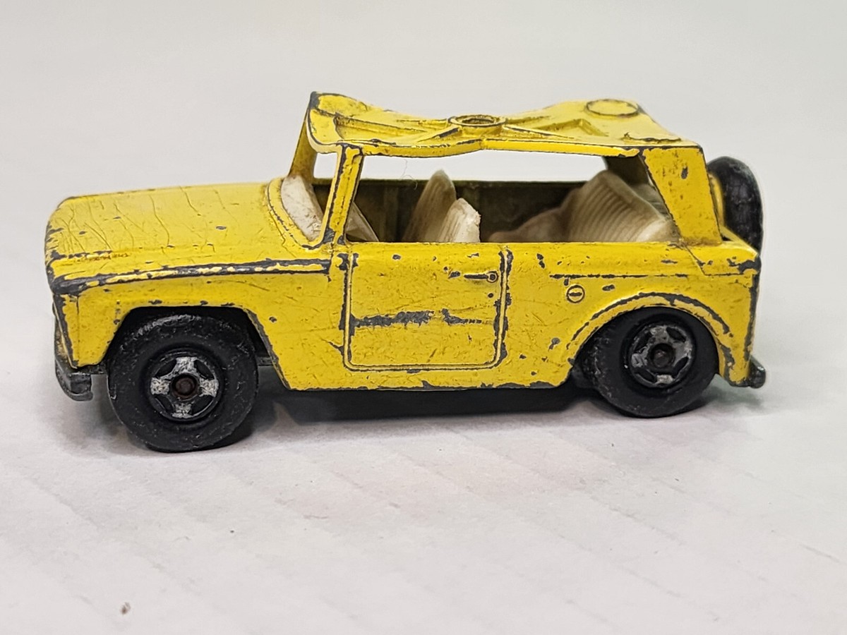 Vintage Matchbox Lesney Superfast 1969 Yellow Field Car Die-Cast