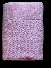 100 Classic Turkish Cotton Bath Towel Pink Made In Turkey 53  X27.5  