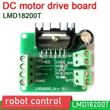 LMD18200T 3A 75W DC PWM Speed Adjustable Motor Driver Module Board For Arduino