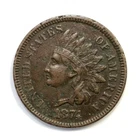1874 Indian Head Cent 1c VF Very Fine Details