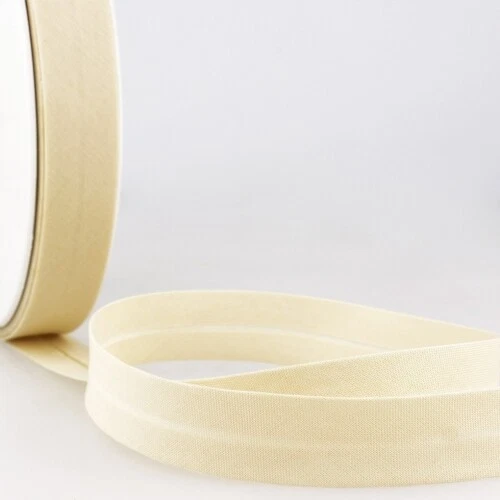 VETEMENTS Nastro bias stefanoise 27 mm policotone avorio chiaro al metro