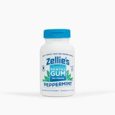 Zellie'S | 100% Xylitol Sugar Free Peppermint Chewing Gum | Peppermint Flavor (1