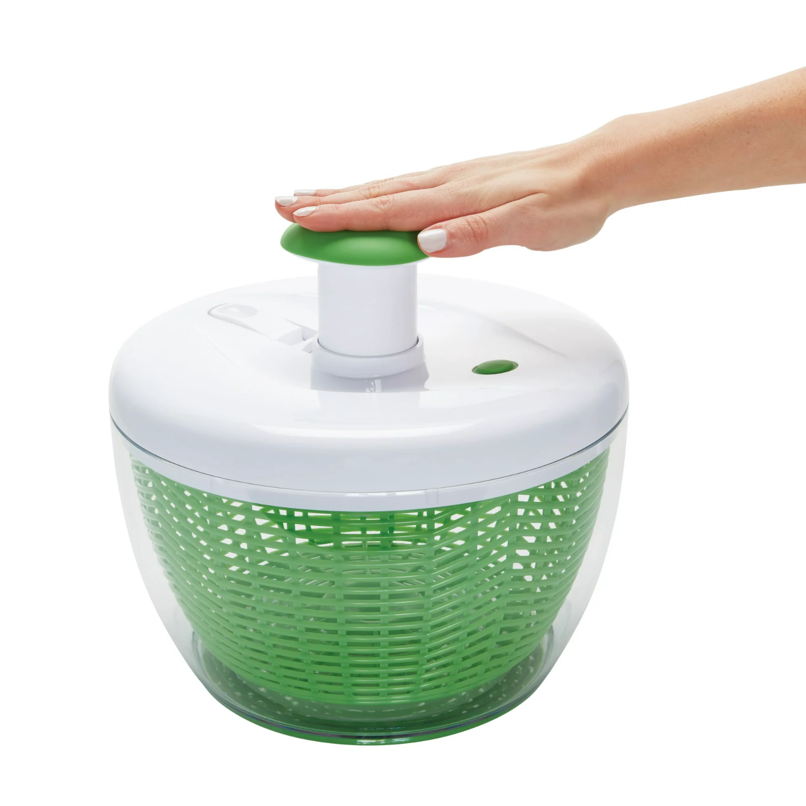 Farberware Professional Salad Spinner Green with White Lid eBay