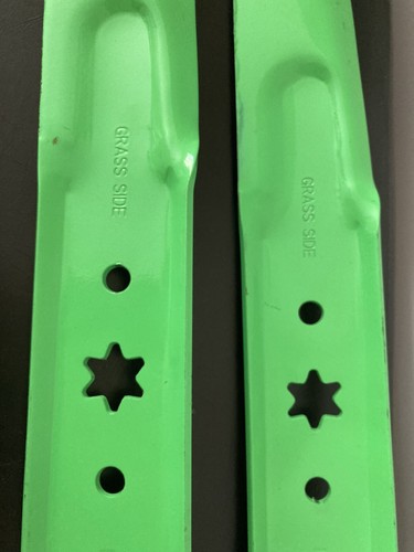 2 Packs (4 total blades) 21" 8Ten High-Lift Mower Blades 1 set NIB, 1 Set Unused - Picture 7 of 9