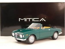 Legendary Alfa Romeo Giulia 1600 GTC Cabriolet Open Green 1964 1/18 MITICA10088