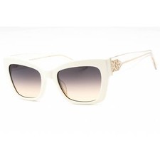 Kate Spade Women's Sunglasses White Plastic Cat Eye Frame VALERIA/S 0VK6 GA