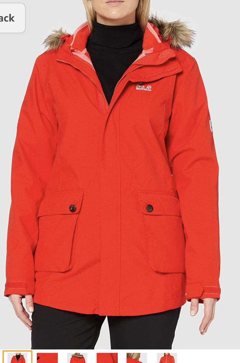 Elk Island Jack Wolfskin In Damen Parka Jack Wolfskin 164 In Jack