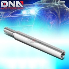 M10 X 1.5 Aluminum Manual Stick Shifter Shift Knob 3.75 Extendextension Silver
