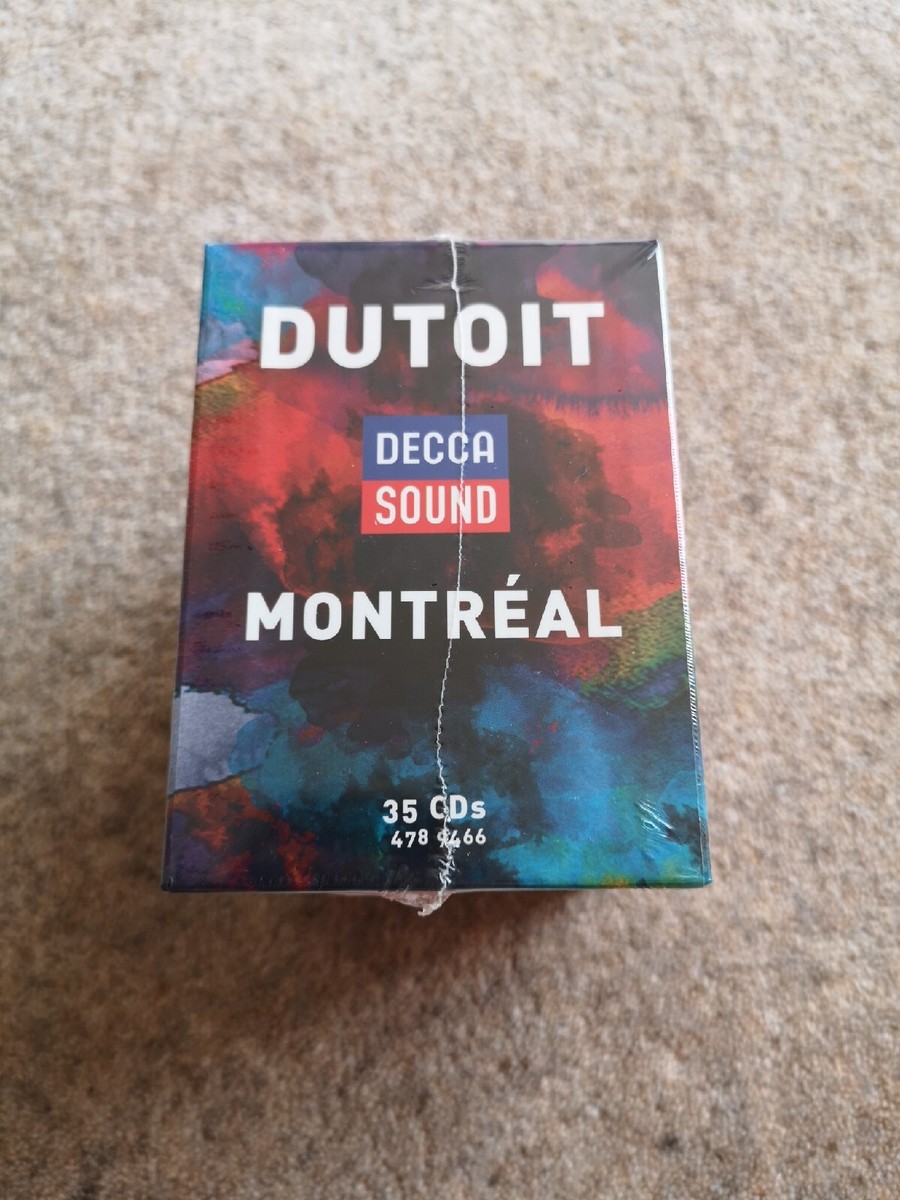 DUTOIT MONTRÉAL Decca Sound 35 Cd Box Set New Rare SEALED | eBay