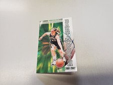 Calendario de bolsillo de baloncesto para mujer RS20 Dartmouth College 2001/02 - Blue Sky
