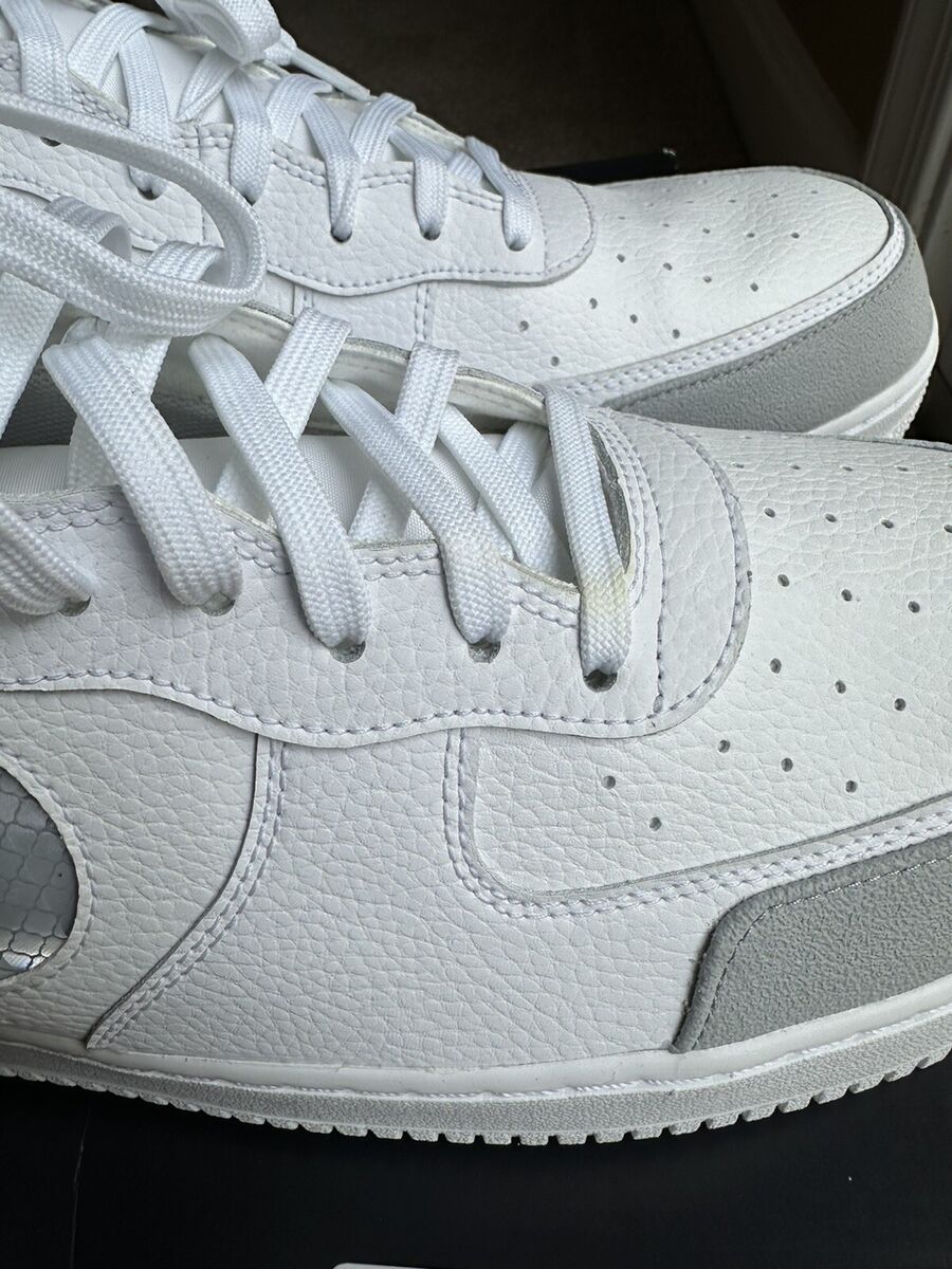 NIKE AIR FORCE 1 HIGH 07 LV8 2 UNDER CONSTRUCTION WHITE-GREY NIKE AIR FORCE 1 HIGH 07 LV8 2 UNDER CONSTRUCTION WHITE-GREY