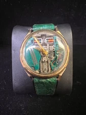 Vintage 1960s Bulova Accutron Spaceview | 10K Gold-Filled | Iconic Tuning Fork