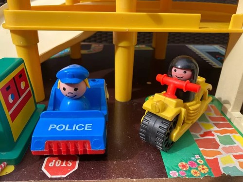12 ⚜️ Ancien Garage Fisher Price Réf 930 Avec Véhicule Vintage - Photo 4/24