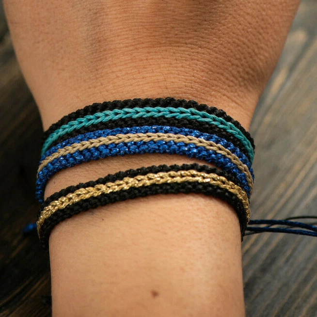 Handmade macrame bracelets deals